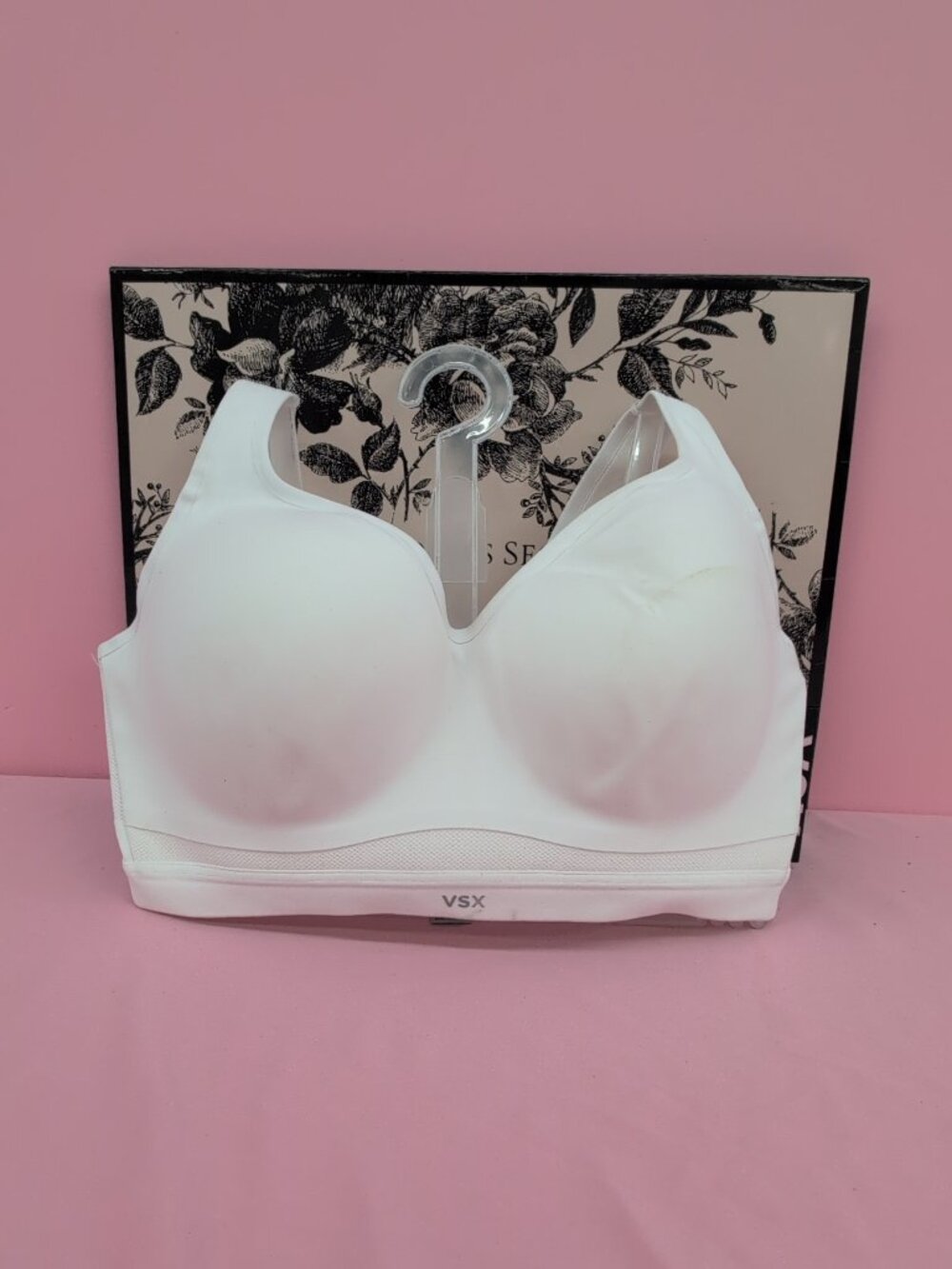 Victoria Secret VSX Incredible Max High Impact Sports Bra 34D VS White